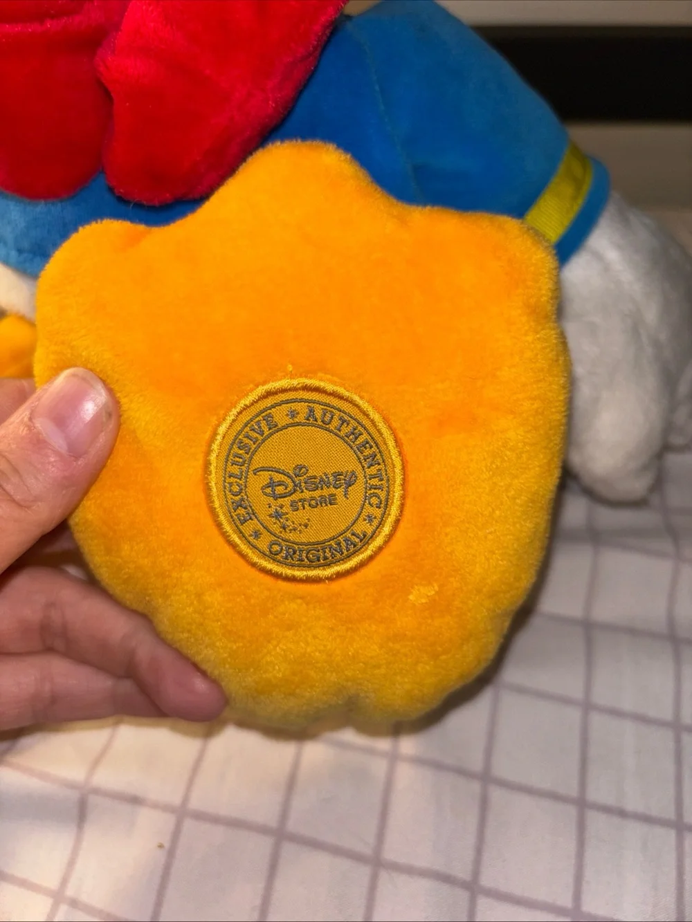 Disney Donald Duck Plush - Blue, Red, Yellow, White